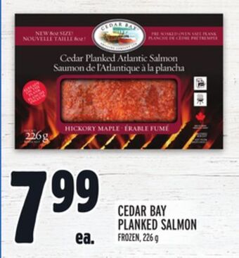 Metro Cedar bay planked salmon offer