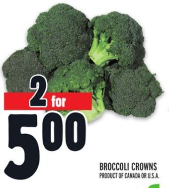 Metro Broccoli crowns offer