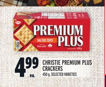 Metro Christie premium plus crackers offer