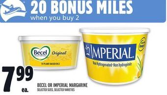 Metro Becel or imperial margarine offer