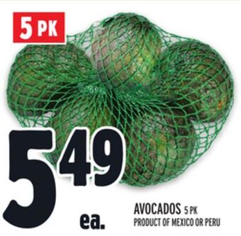 Metro Avocados offer