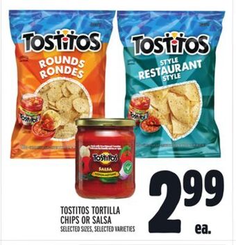 Metro Tostitos tortilla chips or salsa offer