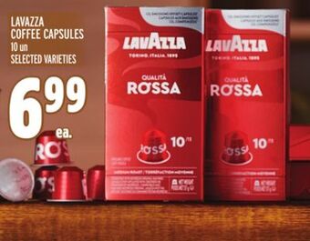 Metro Lavazza coffee capsules offer