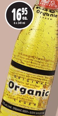 Metro Mill street original organic lager offer