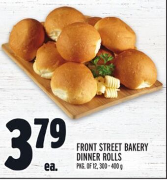 Metro Front street bakery dinner rolls offer