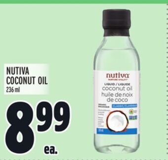 Metro Nutiva coconut oil offer