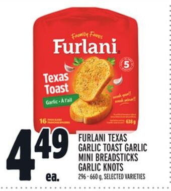 Metro Furlani texas garlic toast garlic mini breadsticks garlic knots offer