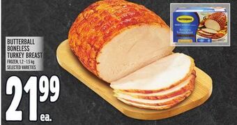 Metro Butterball boneless turkey breast offer