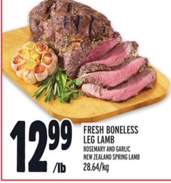 Metro Fresh boneless leg lamb offer
