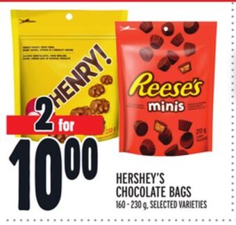 Metro Hershey's chocolate bags offer
