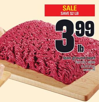Loblaws Lean ground beef offer
