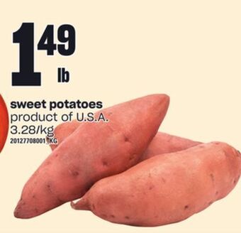 Loblaws Sweet potatoes offer