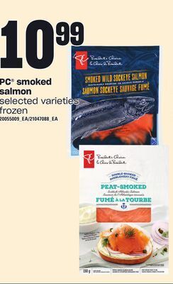 Loblaws Pc smoked salmon offer