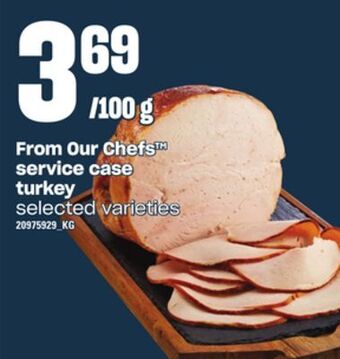 Loblaws From our chefs service case turkey offer