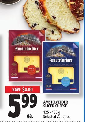 Metro Amstelvelder sliced cheese offer