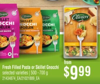 Loblaws Fresh filled pasta or skillet gnocchi, 500 - 700 g offer