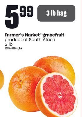 Loblaws Farmer's market grapefruit, 3 lb offer