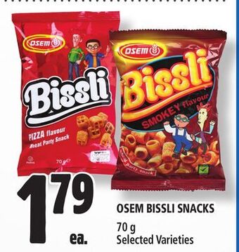 Metro Osem bissli snacks offer