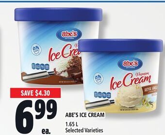 Metro Abe's ice cream offer
