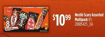 Loblaws Nestlé scary assorted multipack, 8's offer