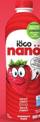Loblaws Iögo nanö drinkable yogurt 900 ml offer