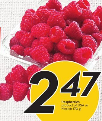 Sobeys Raspberries offer