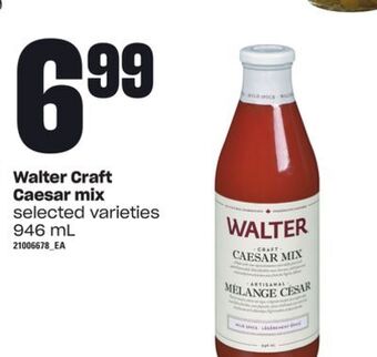 Loblaws Walter craft caesar mix, 946 ml offer