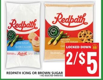 Food Basics Redpath icing or brown sugar offer