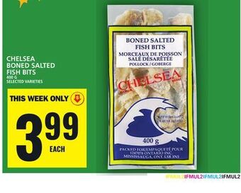 Food Basics Chelsea boned salted fish bits offer