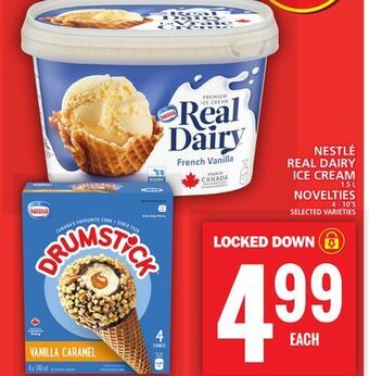Food Basics Nestlé real dairy ice cream or novelties offer