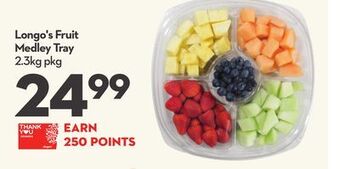 Longo's Longo's fruit medley tray offer