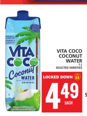 Food Basics Vita coco coconut water offer