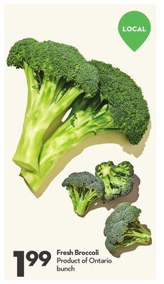 Longo's Fresh broccoli offer