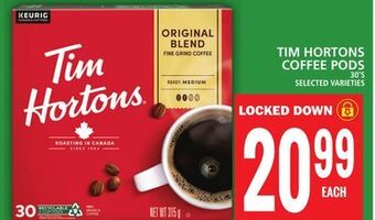 Food Basics Tim hortons coffee pods offer
