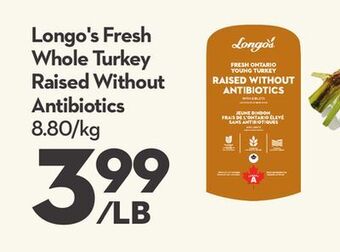 Longo's Longo's fresh whole turkey offer
