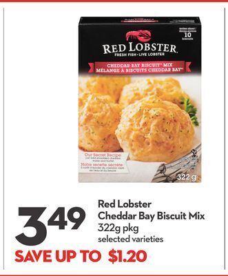 Longo's Red lobster cheddar bay biscuit mix offer