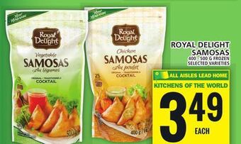 Food Basics Royal delight samosas offer