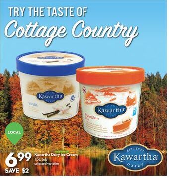 Longo's Kawartha dairy ice cream offer