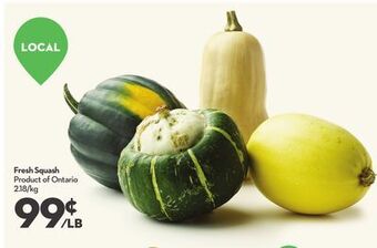 Longo's Fresh squash offer