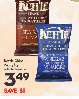 Longo's Kettle chips offer
