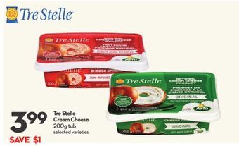Longo's Tre stelle cream cheese offer