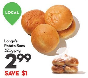Longo's Longo's potato buns offer