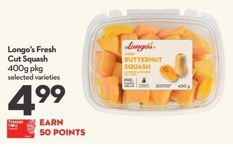 Longo's Longo's fresh cut squash offer