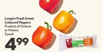 Longo's Longo's fresh sweet coloured peppers offer