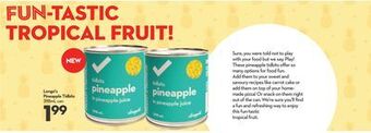 Longo's Longo's pineapple tidbits offer