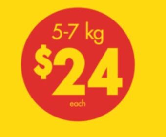 No Frills Turkey, 5-7 kg offer