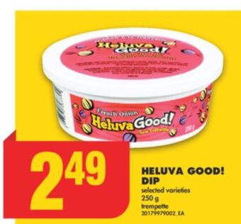 No Frills Heluva good! dip, 250 g offer