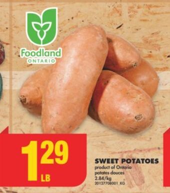 No Frills Sweet potatoes offer