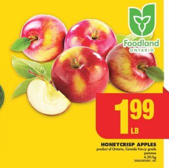 No Frills Honeycrisp apples offer