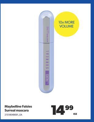 Real Canadian Superstore Maybelline falsies surreal mascara offer